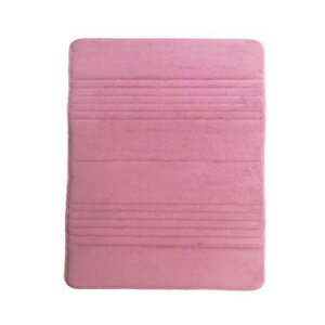 S.C. Products, Inc. SC Products 3in1 Baby Bath Mat with 1/2 inch Memory Foam/Bath Kneeler, Baby Drying Mat, Bathtub Mat (Pink)