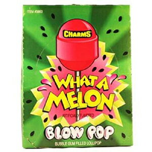 Charms Blow Pop, What A Melon, Count 48 - Sugar Candy / Grab Varieties Flavors
