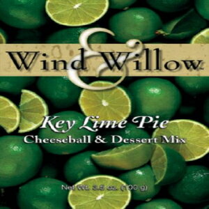 ウィンド アンド ウィロー キー ライムパイ チーズボール & デザート ミックス - 3.5 オンス (4 パック) Wind and Willow Key Lime Pie Cheeseball & Dessert Mix - 3.5 Ounce (4 Pack)