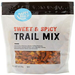 Amazon ブランド - ハッピーベリー スイート&スパイシー トレイルミックス、16オンス Amazon Brand - Happy Belly Sweet & Spicy Trail Mix, 16 Ounce