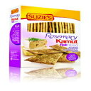 [Y}[X[W[̃JbgtbgubhA4.5IX{bNXi12pbNj Suzie's Kamut Flatbreads with Rosemary, 4.5 Ounce Boxes (Pack of 12)