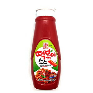 ホットペッパートッポッキソース韓国風10.580zチューブ風떡볶기소스 SR Hot Pepper Topokki Sauce Korean Style 10.580z Tube Style 떡볶기 소스