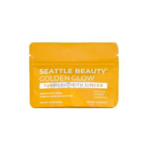 Seattle Gummy Company Seattle Beauty Golden Glow gummy; ERAIAR_܁Ar[KA`qg݊AOet[AׂēVR Seattle Gummy Company Seattle Beauty Golden Glow gummy; Turmeric, Ginger, antioxidant, Vegan,