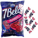 Arcor - 7 Belo Sabor Framboesa - Rasberry Chewable Candy 600 gr - Chew Candy