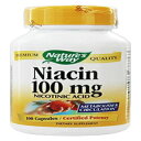 Nature's Way Niacin - 100 mg - 100 Capsules