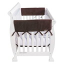 Trend Lab Waterproof CribWrap Rail Cover - For Wide Side Crib Rails Made to Fit Rails up to 18