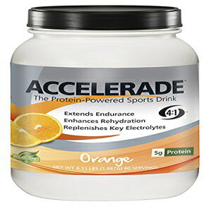 PacificHealth AcceleradeAAll Natural Sport Hydration Drink MixANetWtB4.11|hA60T[rOiIWj PacificHealth Accelerade, All Natural Sport Hydration Drink Mix, Net Wt. 4.11 lb., 60 serving (Orange)