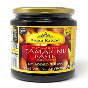 AWALb`^}hy[Xgs[iImlij32ozi2lbsjKXrAOet[AY`I[i`| r[K| `qg݊| FȂ| Chnږ Asian Kitchen Tamarind Paste Puree (Imli) 32oz (2lbs) Glass Jar,