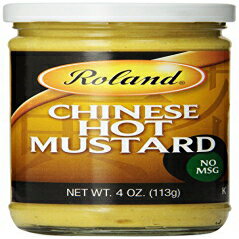 [h `Cj[Y zbg }X^[hA4 IX (6 pbN) Roland Chinese Hot Mustard, 4 Ounce (Pack of 6)