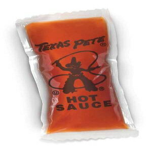 テキサス ピート ホット ソース パケット - 7 グラム (25 カラット) Texas Pete Hot Sauce Packets - 7 gram (25 ct.)