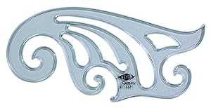 ALVIN FC3411 French Curve Ruler, Drafting Drawing Measuring Tool, Mult...