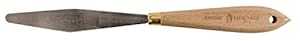 Alvin、木製ハンドル付きステンレス ペインティング ナイフ、アーティスト用パレット スクレーパー ツ..