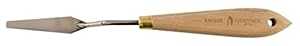 Alvin、木製ハンドル付きステンレス ペインティング ナイフ、アーティスト用パレット スクレーパー ツ..