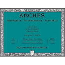 Arches ウォーターカラーブロック、300 ポンド / 640GSM、コールドプレス、9 インチ x 12 インチ Arches Water Colour ...