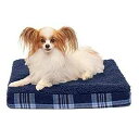 Furhaven Orthopedic Pet Bed for Dogs and Cats - Classic Cushion Sherpa and Plaid...