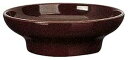 Yanco NC-351C Tulip/Salsa Bowl, 4 oz Capacity, 1.25" Height, 4" Diameter, Melamine, Chocolate Color, Pack of 48