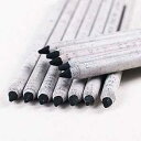 12本木炭鉛筆セット - グラファイト鉛筆ソフトブラックコア、描画、書き込み、シェーディング、カラーリング、ペーパーラップ鉛筆ギフト、アーティスト、愛好家、初心...