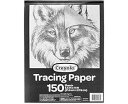 Crayola トレーシングペーパー 8 1/2 インチ X 11 インチ、ライトアップ トレーシング パッドに最適、ギフト、150 枚、マルチカラー、モデル:...