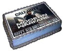 Call Of Duty Modern Warfare パーソナライズケーキトッパー 1/4 8.5 x 11インチ バースデーケーキトッパー Ediblekt...