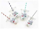 釣り 1 歳の誕生日パーティーカップ 蓋とストロー付き (12 セット) Stesha Party Fishing First Birthday Party C...