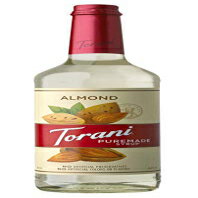 Torani ピュアメイドシロップ、アーモンドフレーバー、ガラスボトル、ナチュラルフレーバー、25.4 Fl。オンス、750 mL Torani Puremade Syrup, Almond Flavor, Glass Bottle, Natural Flavors, 25.4 Fl. Oz., 750 mL