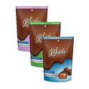 Asher's Chocolates, Sugar Free Chocolate Bags, Diabetic Friendly Chocolate, Small Batches of Kosher Chocolate, Family Owned Since 1892, Keto Chocolate (3 Bags, Variety Pack)