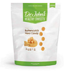 楽天GlomarketDr. John's Healthy Sweets シュガーフリー バタースコッチ ハード キャンディー （252 個、2.5 ポンド） Dr. John's Healthy Sweets Sugar Free Butterscotch Hard Candies （252 count, 2.5 LB）