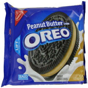 オレオ ピーナッツバター クリーム オレオ クッキー、15.25 オンス (4 個パック) Oreo Peanut Butter Creme Oreo Cookie, 15.25-Ounce (Pack of 4)