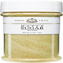 インディアツリー メープルシュガー、6.3オンス India Tree Maple Sugar, 6.3 oz