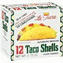 ラティアラ タコスシェル 12個入りボックス (6箱パック) La Tiara Taco Shells, 12-count Box (Pack of Six Boxes)