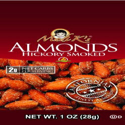 Madi K's ヒッコリー スモーク アーモンド、1 オンス袋 (48 個パック) Madi K's Hickory Smoked Almonds, 1-Ounce Bags (Pack of 48)