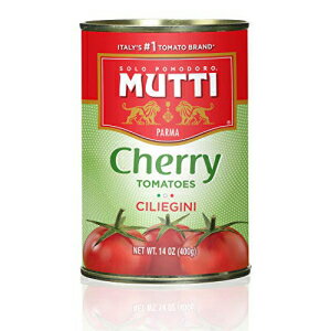 ムッティ — 14オンス イタリアNo.1トマトブランドのチェリートマト（チリジーニ）12パック。甘くてジューシーなので、生の代わりに使えます！ Mutti — 14 oz. 12 Pack of Cherry Tomatoes (Ciliegini) from Italy’s #1 Tomato Brand. Sweet and s 1