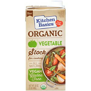 Vegetable, Kitchen Basics ˥åڥȥå2 ݥ (12 ĥѥå) Vegetable, Kitchen Basics Organic Vegetable Stock,2 Pound (Pack of 12)