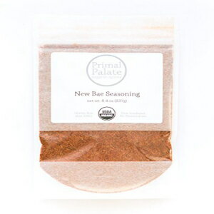 Primal Palate Organic Spices、New Bae Seasoning、Certified Organic、8.4オンスの再封可能なバッグ Primal Palate Organic Spices, ..