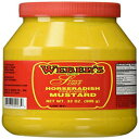 Buffalo's Own Weber's Brand Original Horseradish Mustard 32oz.