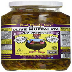 楽天GlomarketThat Pickle Guy ニューオーリンズスタイル クラシック オリーブ ムファラータ、オールナチュラル、24 オンス That Pickle Guy New Orleans Style Classic Olive Muffalata, All Natural, 24-ounce