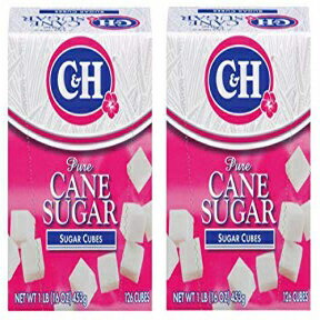 C&H ピュア サトウキビ キューブ、16 オンス (2 個パック) C&H Pure Sugar Cane Cubes, 16 oz (Pack of 2)