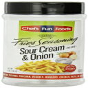 グルメフライドポテトシーズニングサワークリームとオニオン 2ポンド Gourmet Fries Seasonings Sour Cream and Onion, 2 Pound