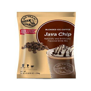 Big Train ブレンドアイスコーヒー、ジャワチップ、3.5ポンド、粉末インスタントコーヒードリンクミックス、ホットまたはコールドで提供、ブレンドフラッペドリンクを作ります Big Train Blended Ice Coffee, Java Chip, 3.5 Pound, Powdered Instant Coffe
