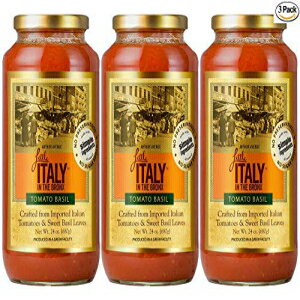 gC^[ uNX g}goW\[X 24IX (3pbN) Little Italy Bronx Tomato Basil Sauce 24 oz (3 Pack)