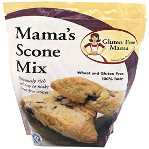 グルテンフリーママズ: スコーンミックス - ザラザラせず滑らか - 認定グルテンフリー原料 - 万能 - セリアック病の食事にも安全 - 保存が簡単 Gluten Free Mama’s: Scone Mix - Non-Gritty and Smooth - Certified Gluten Free Ingredients -