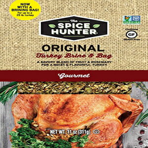 スパイスハンターターキーブライン&バッグ、オリジナル、11オンス Spice Hunter Turkey Brine & Bag, Original, 11 Ounce