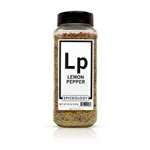 レモンペッパーバーベキューラブ-スパイスロジーピンクペッパーコーンレモンタイムスパイスラブ-20オンス Lemon Pepper BBQ Rub - Spiceology Pink Peppercorn Lemon Thyme Spice Rub - 20 ounces