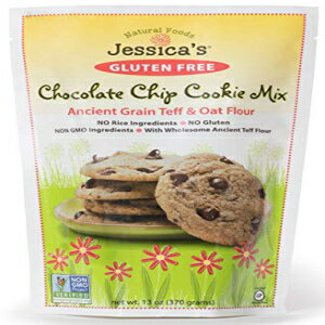 ジェシカのナチュラルフード、グルテンフリー（チョコレートチップクッキーミックス）（2パック） Jessica's Natural Foods, Gluten-Free (Chocolate Chip Cookie Mix) (Pack of 2)