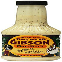 rbO {u Mu\ IWi zCg \[XA16 IX Big Bob Gibson Original White Sauce, 16 oz.