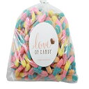 キャンディーの愛バルクキャンディー-サワーネオングミワーム-4ポンドバッグ Love of Candy Bulk Candy - Sour Neon Gummy Worms - 4lb Bag