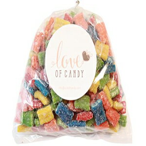楽天Glomarketキャンディーの愛バルクキャンディー-サワーブリックの盛り合わせ-9ポンドバッグ Love of Candy Bulk Candy - Assorted Sour Bricks - 9lb Bag