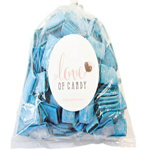 キャンディーの愛バルクキャンディー-ブルーラズベリーサンドイッチチップス-7ポンドバッグ Love of Candy Bulk Candy - Blue Raspberry Sandwich Chips - 7lb Bag