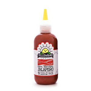 イエローバード ハラペーニョ ホットソース (9.8オンス、6個入り) Yellowbird Jalapeño Hot Sauce (9.8 Oz, Case of 6)