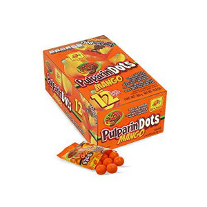 de la Rosa Pulparindotsホットマンゴーフレーバー、12パケット、10個EA。本物のメキシコのキャンディー de la Rosa Pulparindots Hot Mango Flavor, 12 Packets, 10 Pcs EA. Authentic Mexican Candy